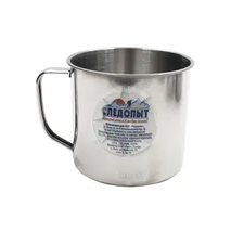 Кружка "Следопыт" нерж. d 10 см, 600 мл/180/ Art: PF-CWS-P34