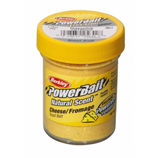 Паста форелевая Berkley PowerBait Natural Scent Trout Bait 50g Cheese/Gltr