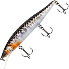 Воблер Jackall RV-Minnow 110SP 16.3гр 0.5-1.0м #hl silver &
black