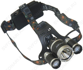 Налобный аккумуляторный фонарь BORUIT HL-003