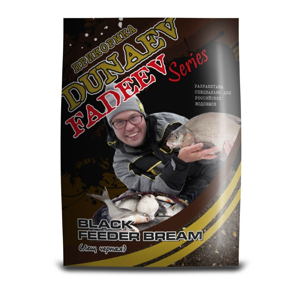 Прикормка "DUNAEV-FADEEV" 1кг Feeder Bream Black (Лещ Черный) | Рыболов 76