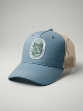 Кепка с сеткой Narval Fishing Mesh Cap Catch and Release Patch Blue/Beege