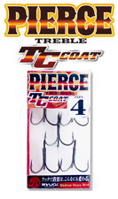 Тройные крючки Ryugi Pierce Treble Hook TC Coat #8 (6шт.)