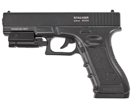 Пневматический пистолет Stalker S17GM  (Глок 17, CO2, ST-12051GM)