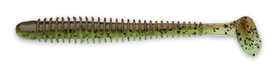 Силиконовая приманка Keitech Swing Impact 2.0 #401 Green Pupkin / Chartreuse