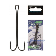FLAGMAN Крючок двойной Double Hook Long SS №1/0 3шт