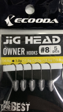 Джиг гловка Ecooda JIG HEAD Owner #8 1.0гр