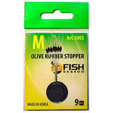 Стопора FishSeason Olive Rubber Stopper №SSS Art: 5003