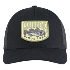 Кепка Grundens Bass Patch Trucker (Black, One Size)