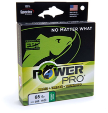 Плетенка PowerPro 0.06mm 135m Yellow