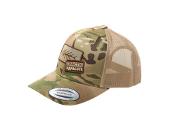 Кепка с сеткой 6P Снасти Здрасьте Bone Logo #Khaki/Grey