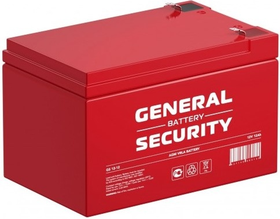 Аккумулятор  General Security GS12-12L 12V 12Ah