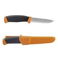 Нож Morakniv Companion S Burnt оранж. нержавеющая сталь Sandvik 12C27 \ 56-58 HRC Art: 14073