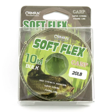 Поводковый материал Caiman Soft Flex Camo Grey 10м 20lbs 215861