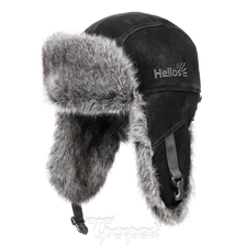Ушанка Helios Arctica Мех Барсук/Крэк, цв.черный р.XL Art: HS-HAB-03-XL