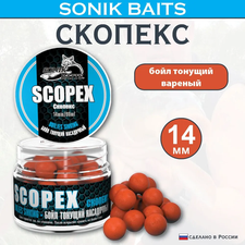 Бойлы насад. тон. Sonik Baits 14мм SCOPEX 90мл (СКОПЕКС) 638025