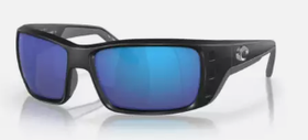 Очки поляризационные Costa Permit 580G (Matte Black/Blue Mirror 580G, XLarge)