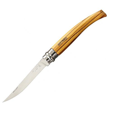 Нож филейный Opinel №10, нержавеющая сталь, рукоять оливковое дерево Art: 000645