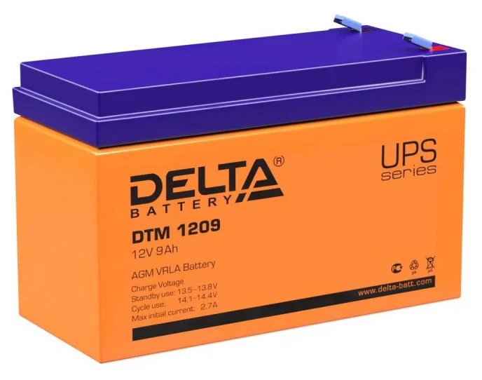 Аккумулятор Delta DTM 1209 12V9Ah