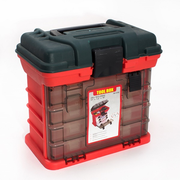 Art: MJ-3182 Ящик China Tool Box 279x184x254mm