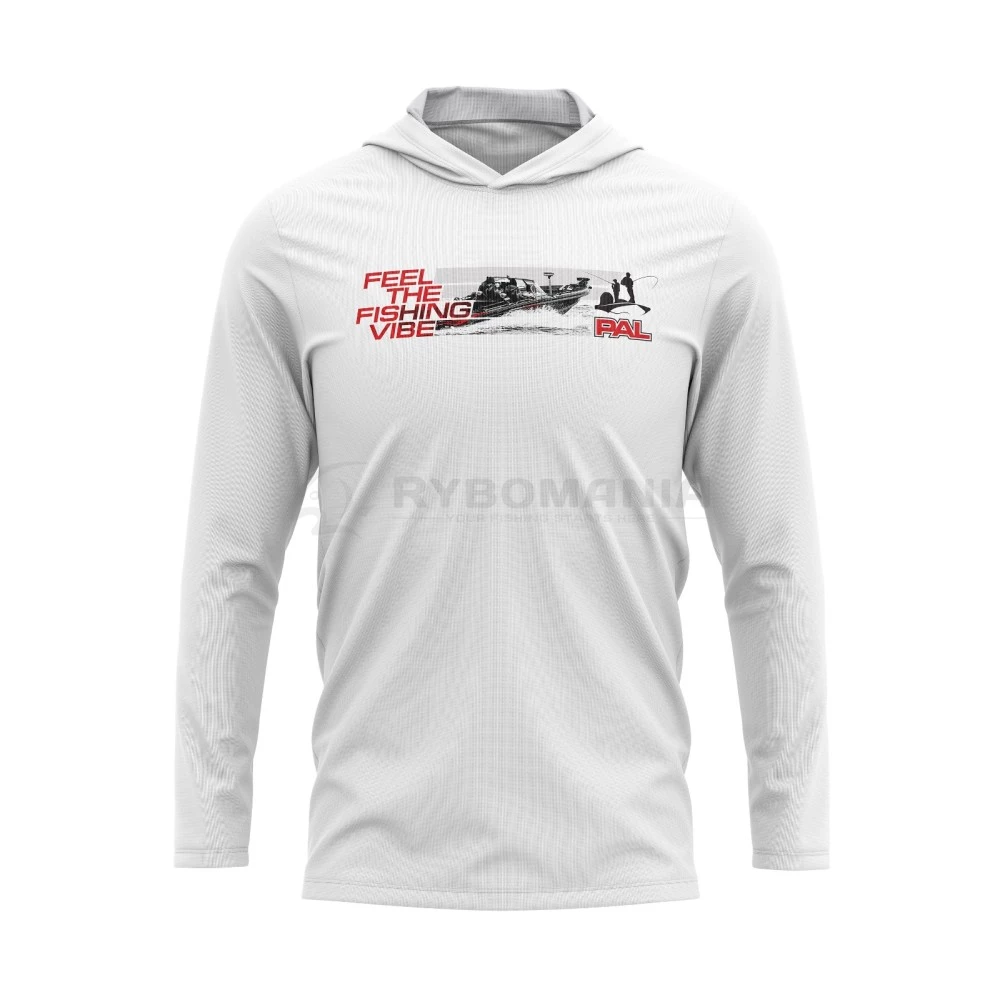 Джерси PAL Feel The Fishing Vibe Белая #XL