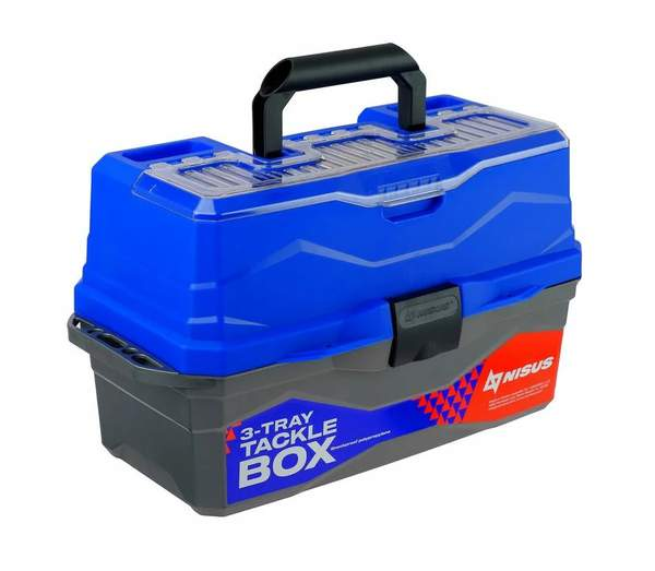 Ящик Nisus Tackle Box 3-х полочный Синий Art: N-TB-3-B