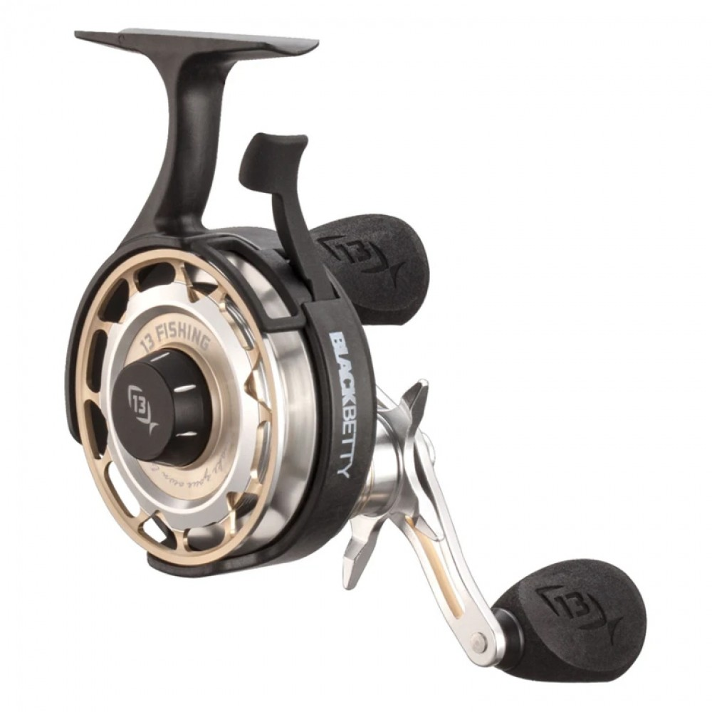 Катушка зимняя 13 Fishing Black Betty FreeFall Carbon Body Left Hand