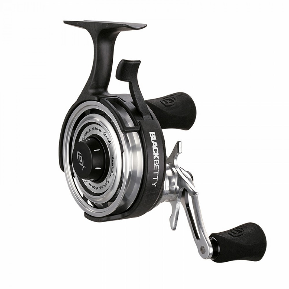 Катушка зимняя 13 Fishing Black Betty FreeFall Ice Reel Left Hand