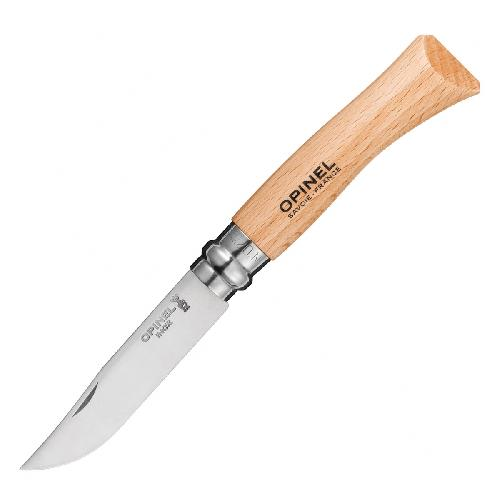 Нож Opinel №7, нержавеющая сталь, рукоять из бука, блистер Art: 000654