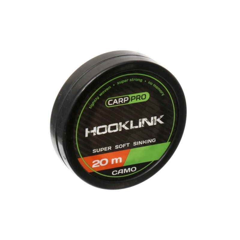 Поводковый материал Carp Pro Sinking Hooklink Camo 20м 10lb Art:CP4110-010