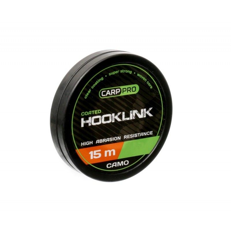 Поводковый материал Carp Pro Soft Coated Hooklink Camo 15м 15lb Art: CP4210-015