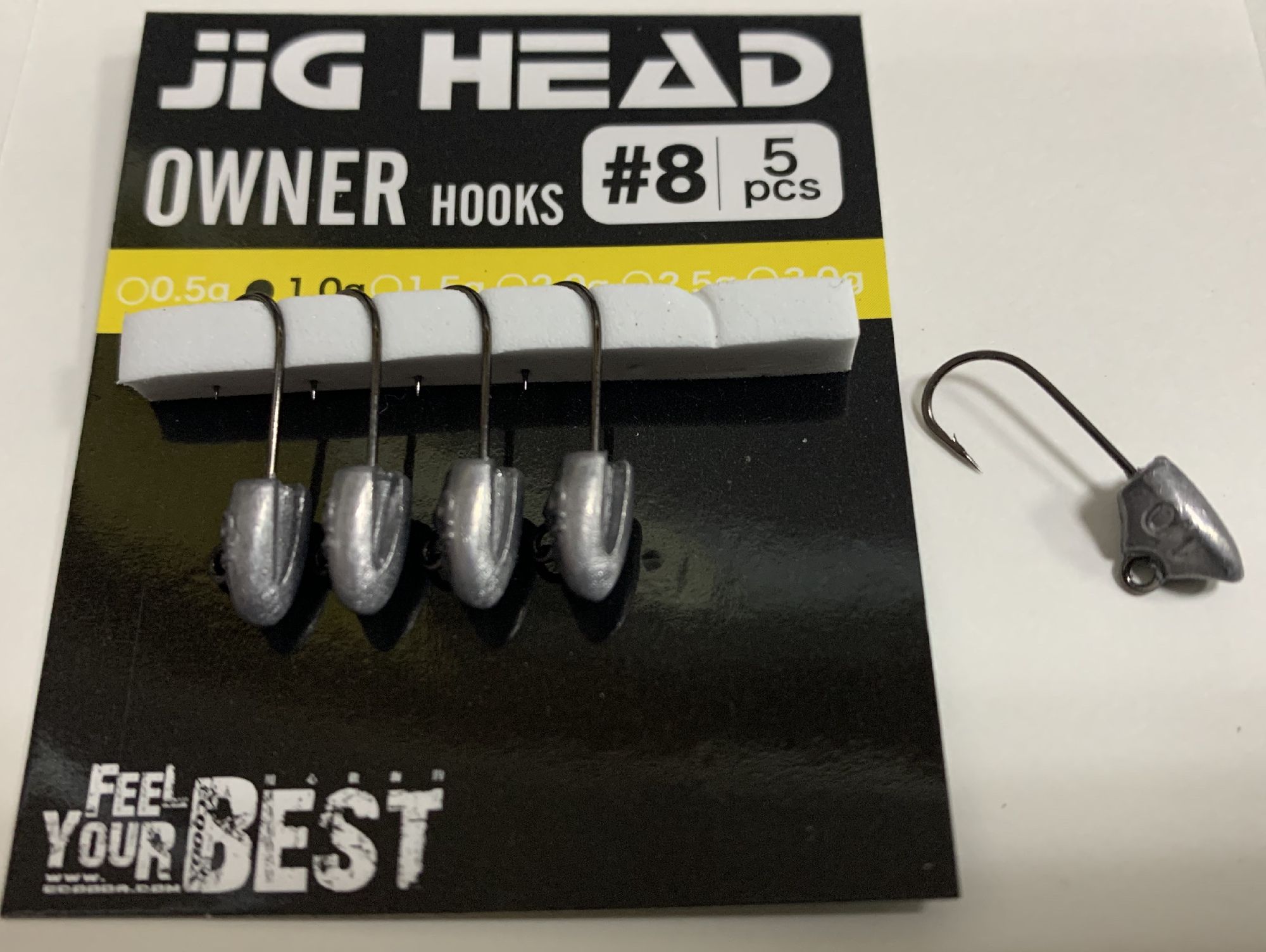 Джиг гловка Ecooda JIG HEAD Owner #8 1.0гр
