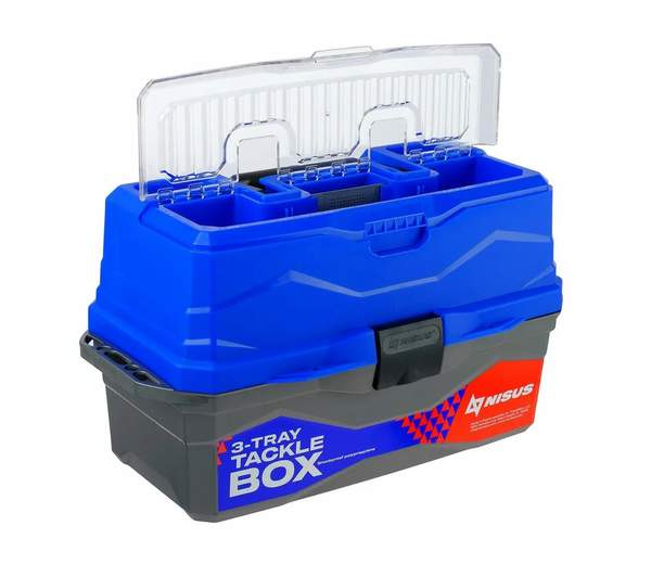 Ящик Nisus Tackle Box 3-х полочный Синий Art: N-TB-3-B