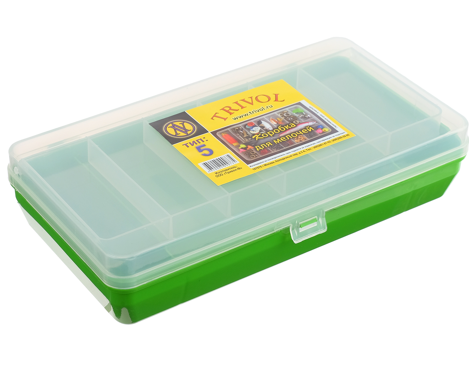 Коробка Trivol Тип-5 210х110х50мм