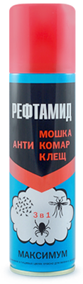 Аэрозоль "Рефтамид" Максимум 145мл Art: MB-IR-02