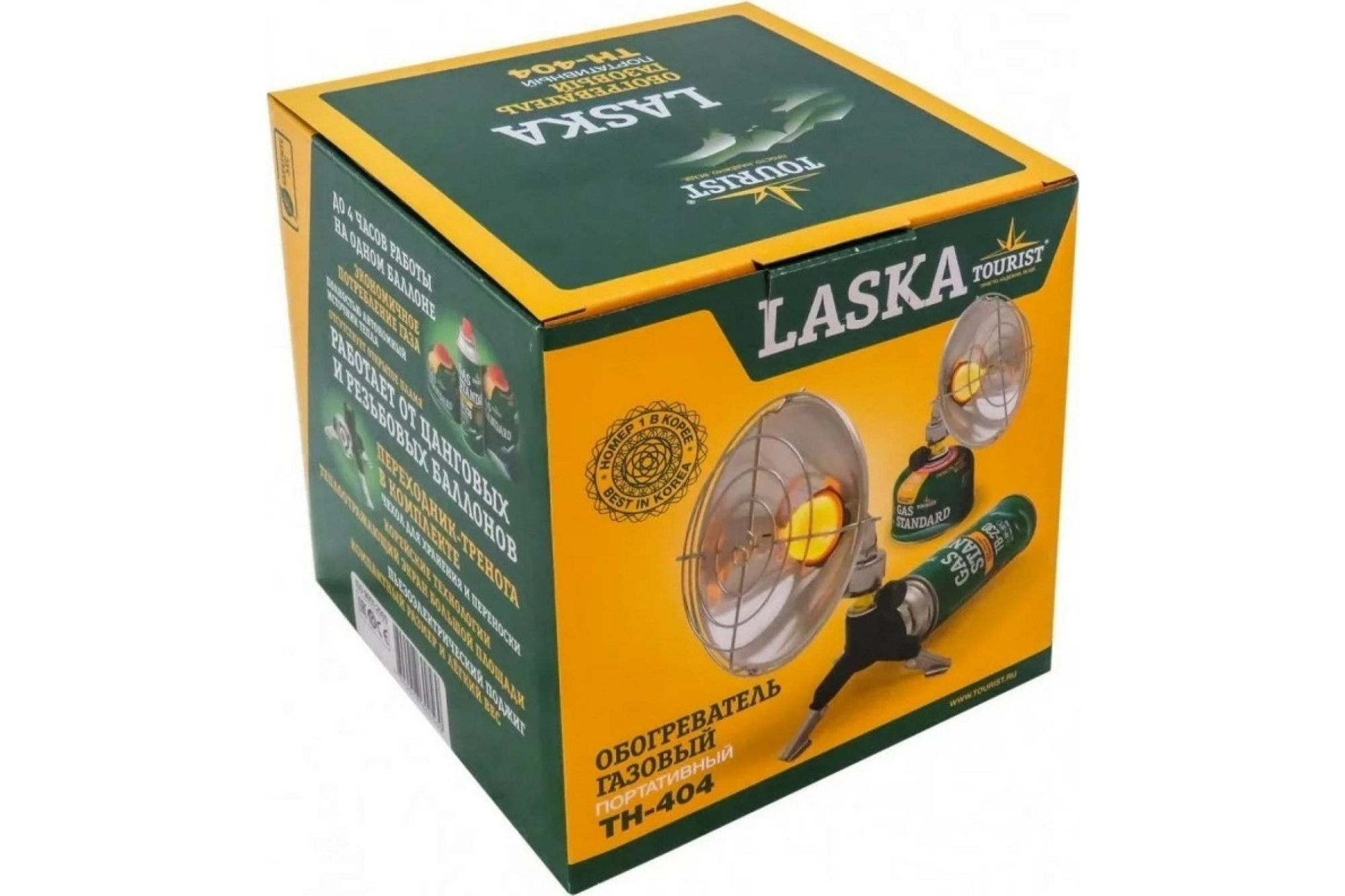 Обогреватель газовый Tourist "Laska" Art:TH-404