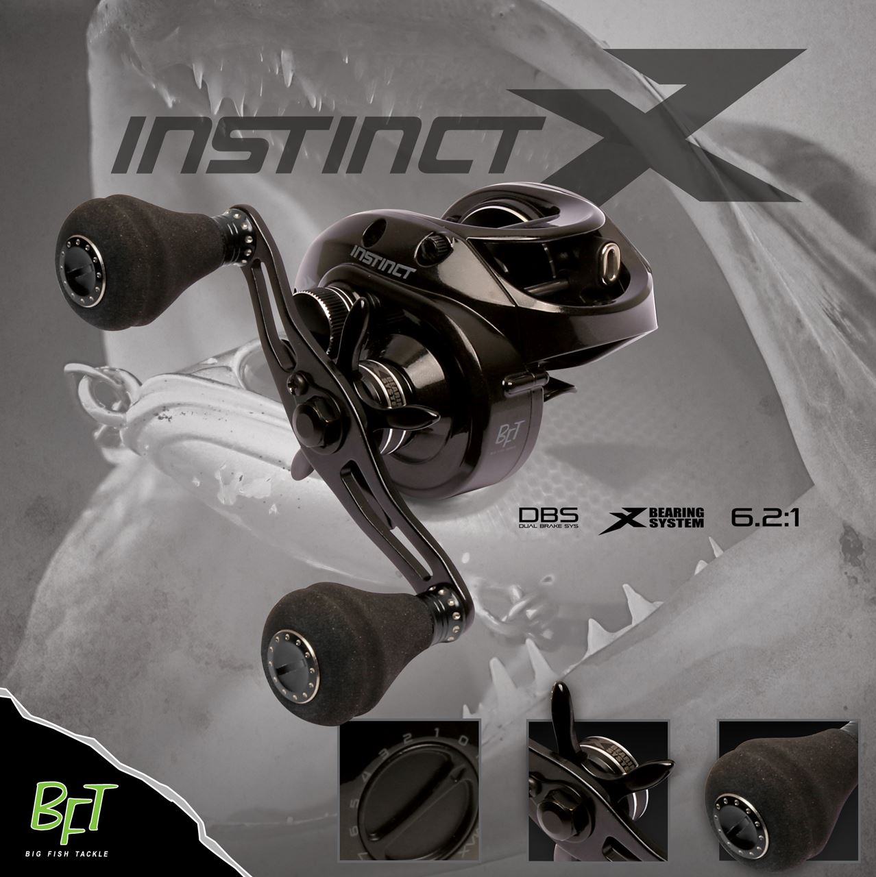 Катушка мультипликаторная BFT Instinct X7