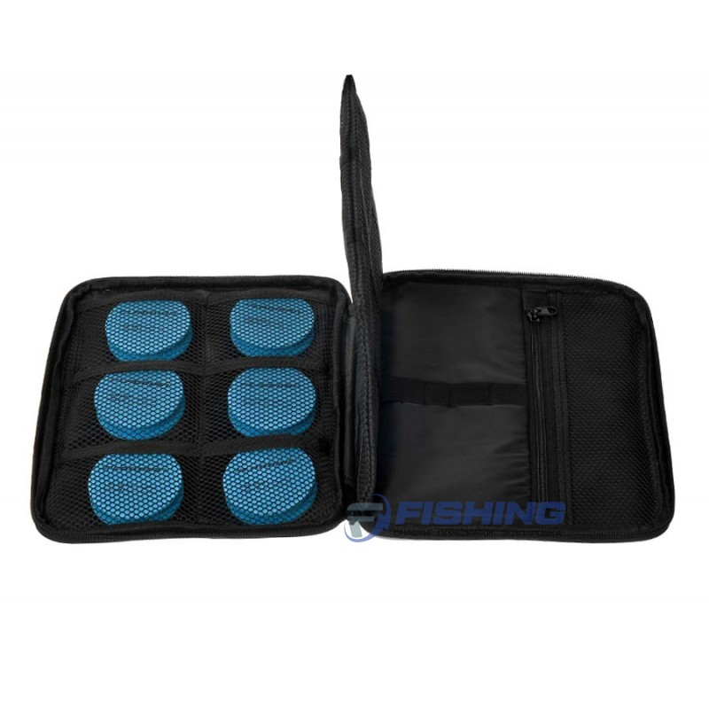 Поводочница-органайзер Flagman Soft Rig Case & Accessories Case 6 Eva Spools 27x22x3см Art: ACS