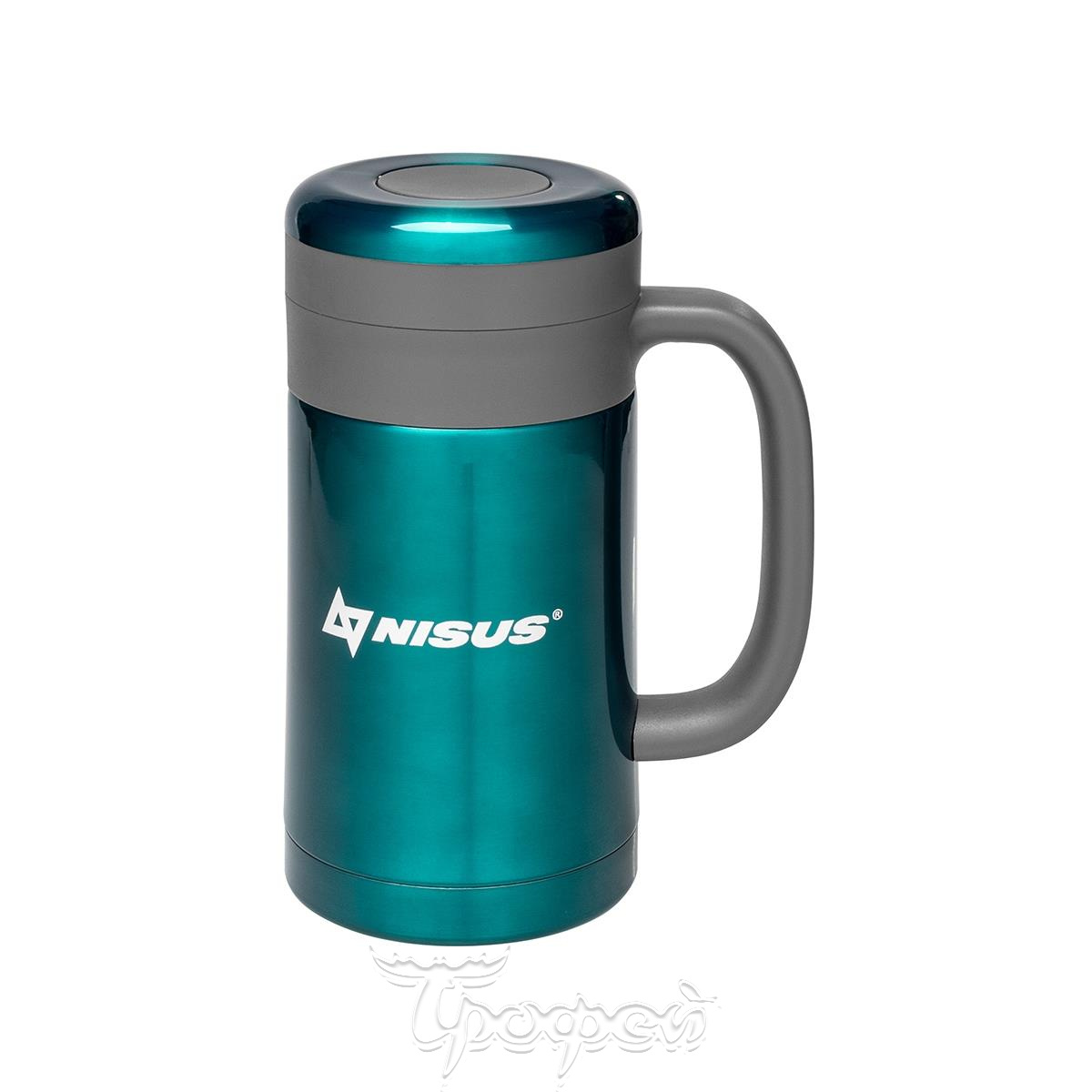 Термокружка Nisus с ситечком 0.45л Art: TMK-HBG-450