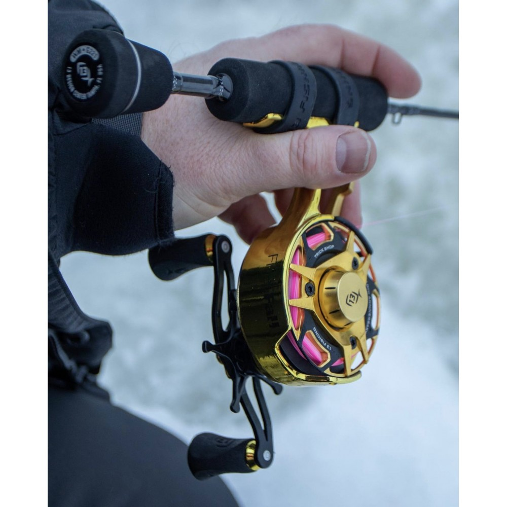Катушка зимняя 13 Fishing Black Betty FreeFall Carbon 10th Anniversary Trick Shop Edition Right Hand
