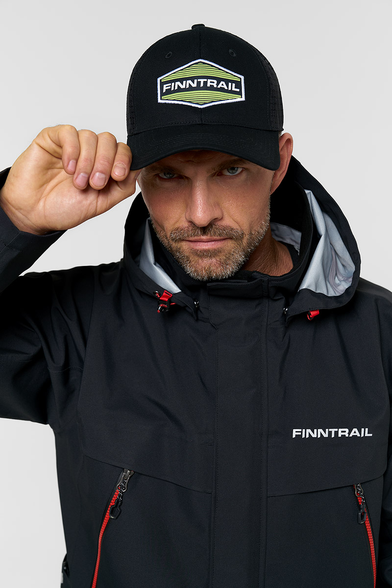 Кепка Finntrail Cap Graphite Yellow 9611