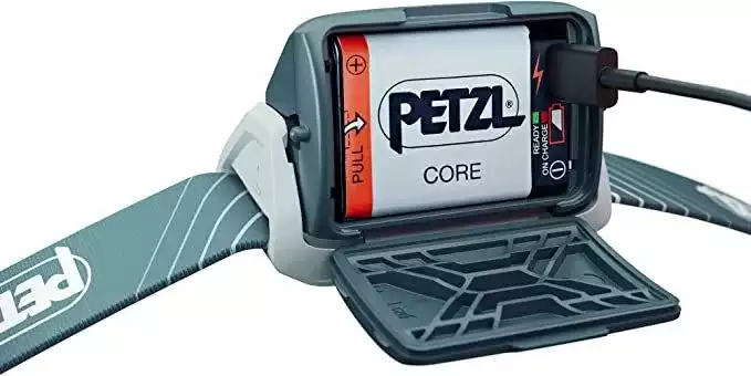 Налобный фонарь Petzl 450 lum TIKKA CORE Grey E067AA00